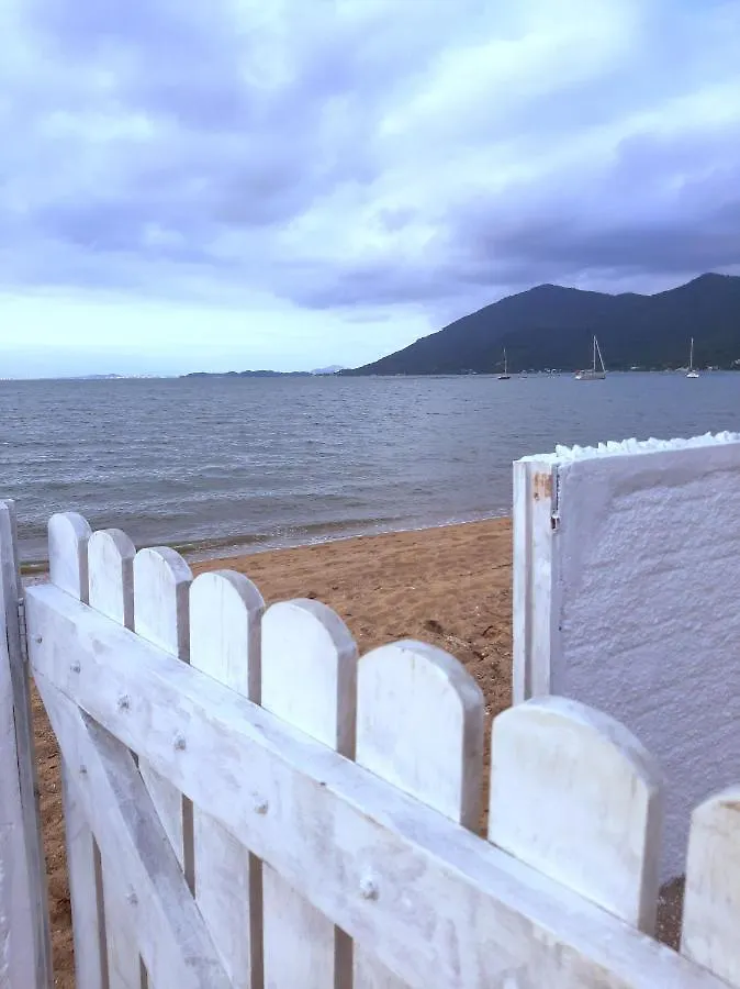 Casa Na Praia Em Frente Ao Mar Florianópolis 0*,  Brasil